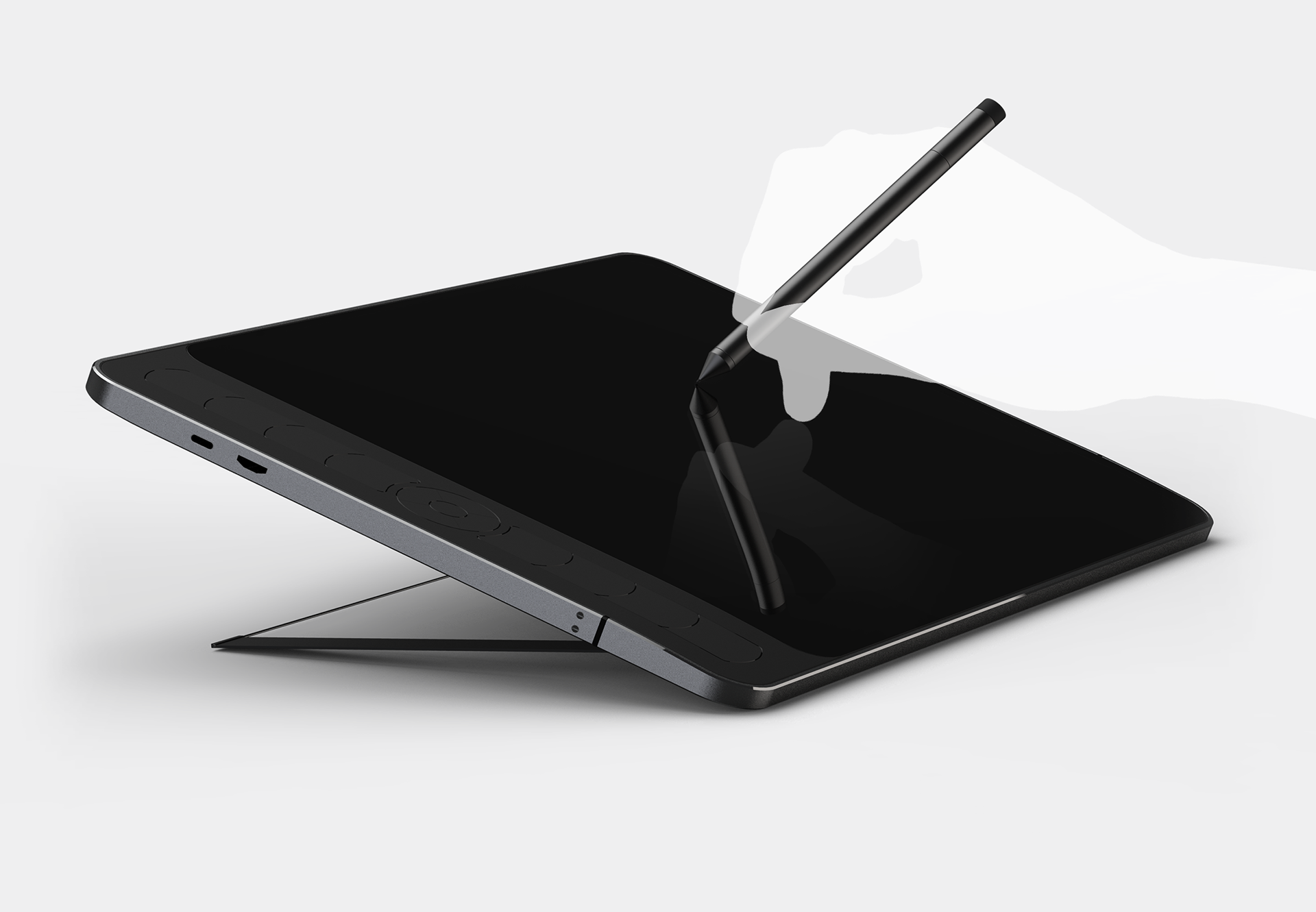 black，tablet PC，DRAW.T，