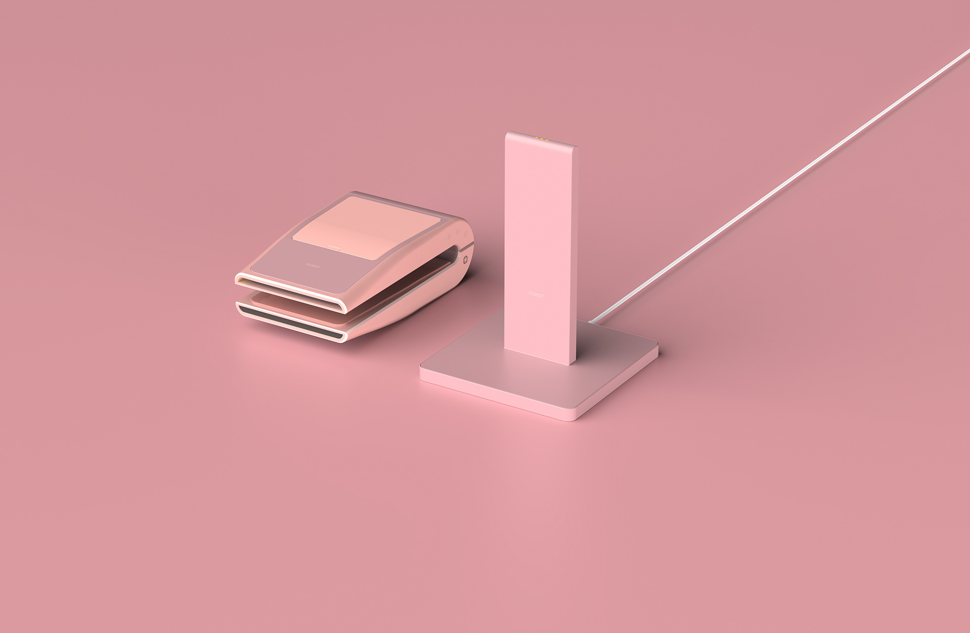 Portable，air cleaner，CLOZET，