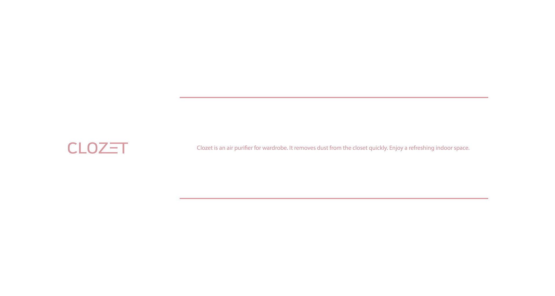 Portable，air cleaner，CLOZET，