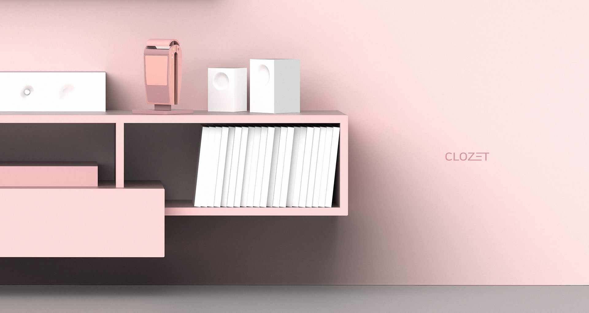 Portable，air cleaner，CLOZET，