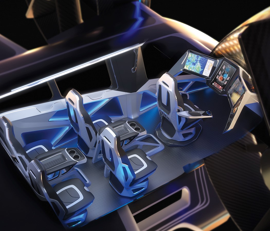 Private aircraft，black，Automatic design，Uber，