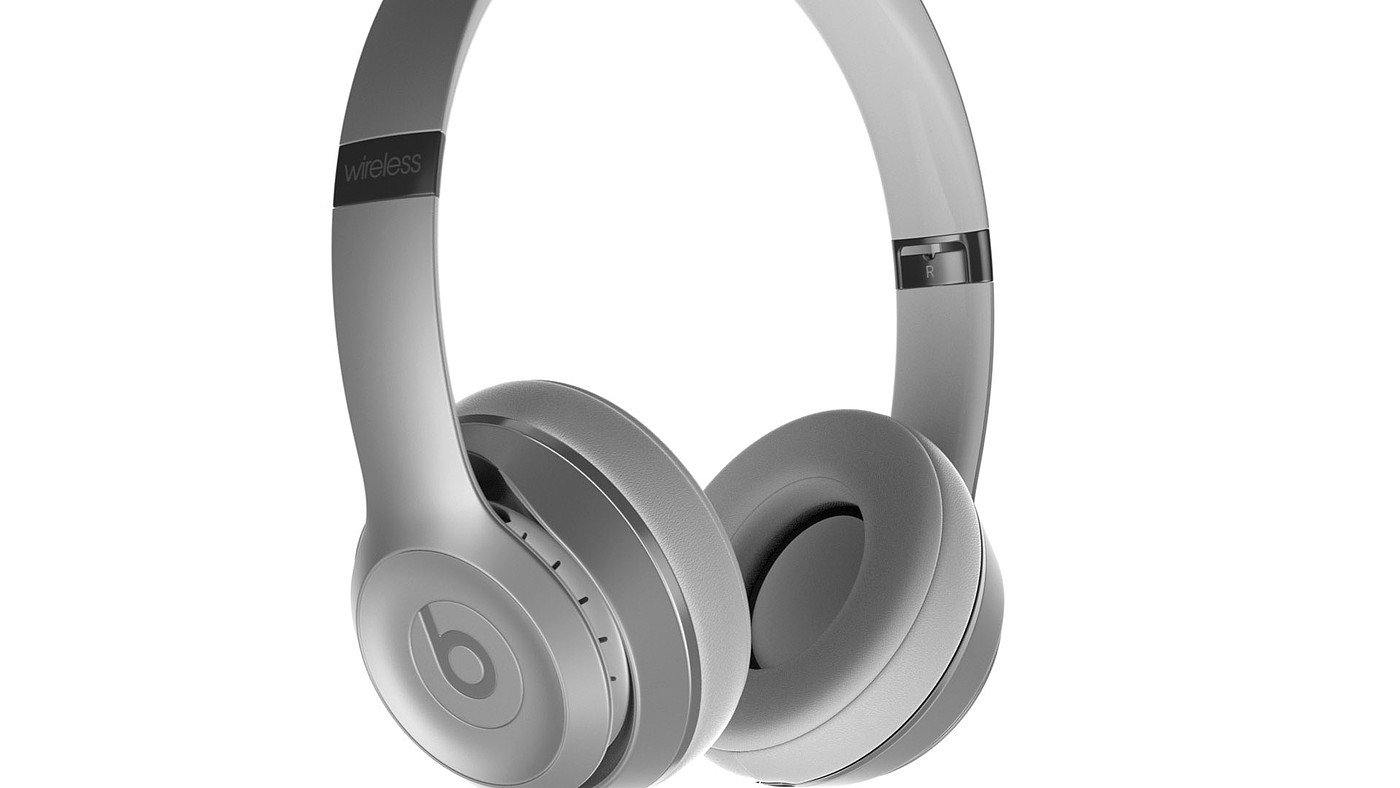 Beats Solo 3，headset，Digital，product design，three-dimensional model，