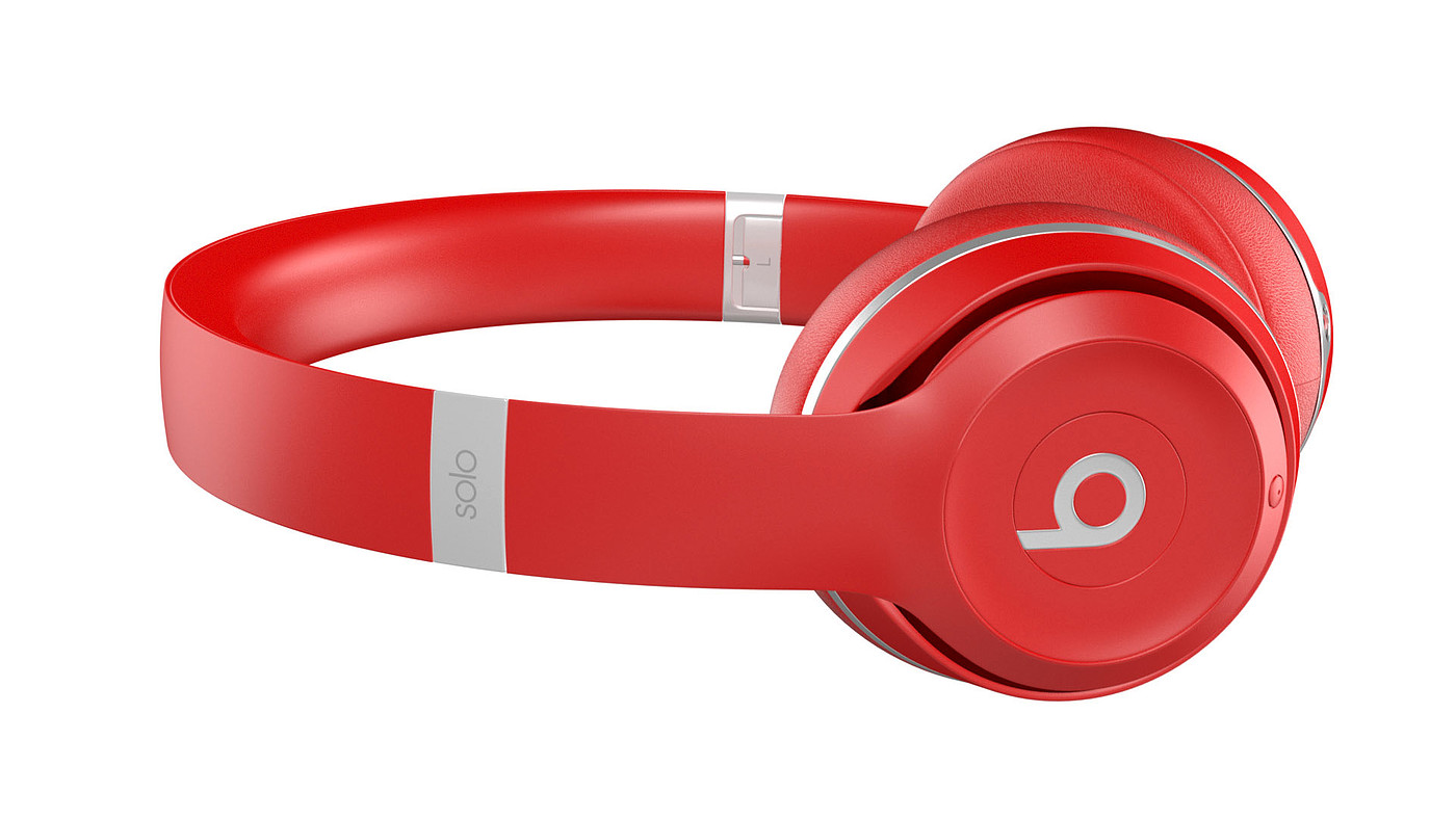 Beats Solo 3，耳机，数码，产品设计，三维模型，