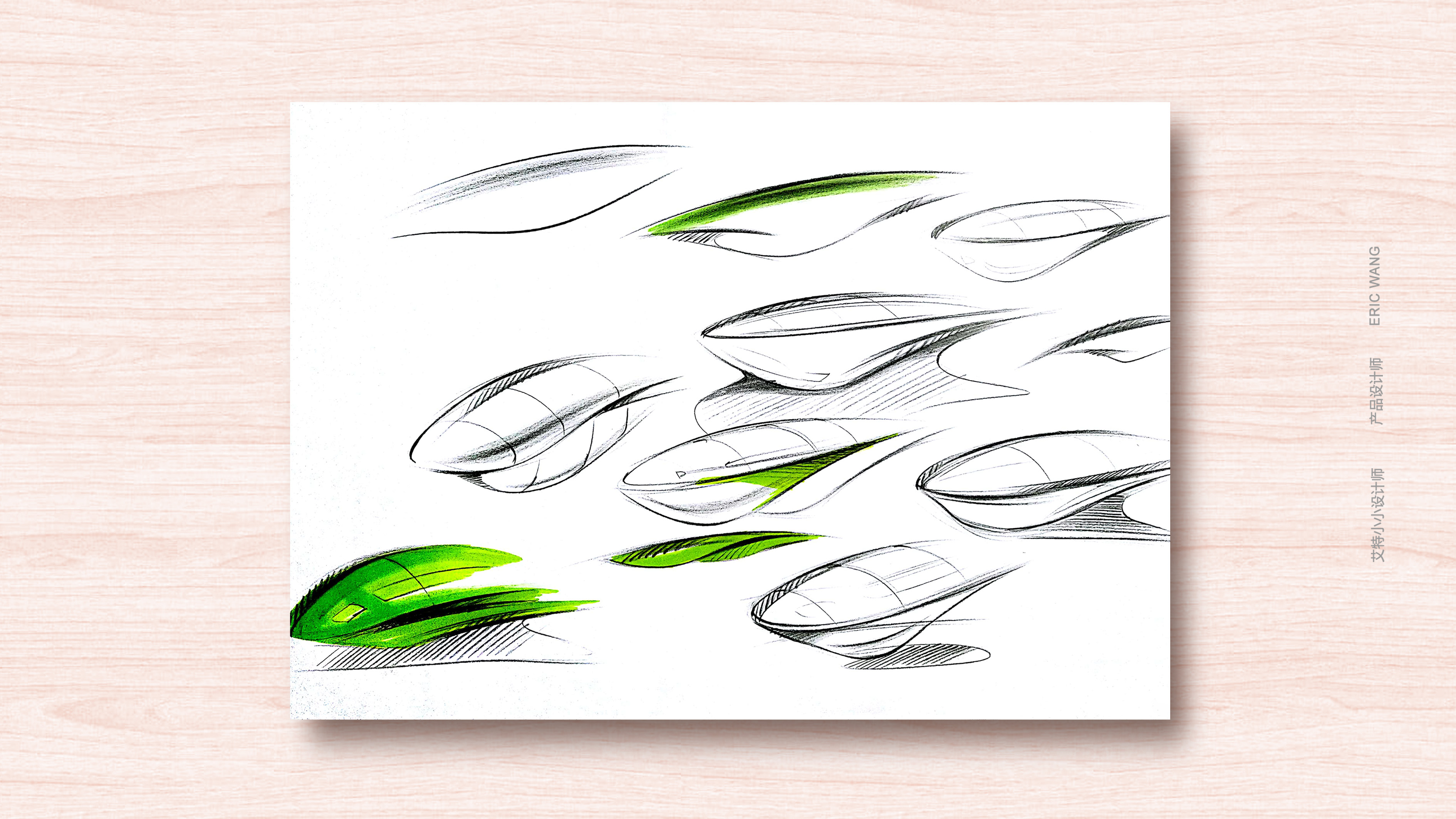 design，wood，shape，sketch，