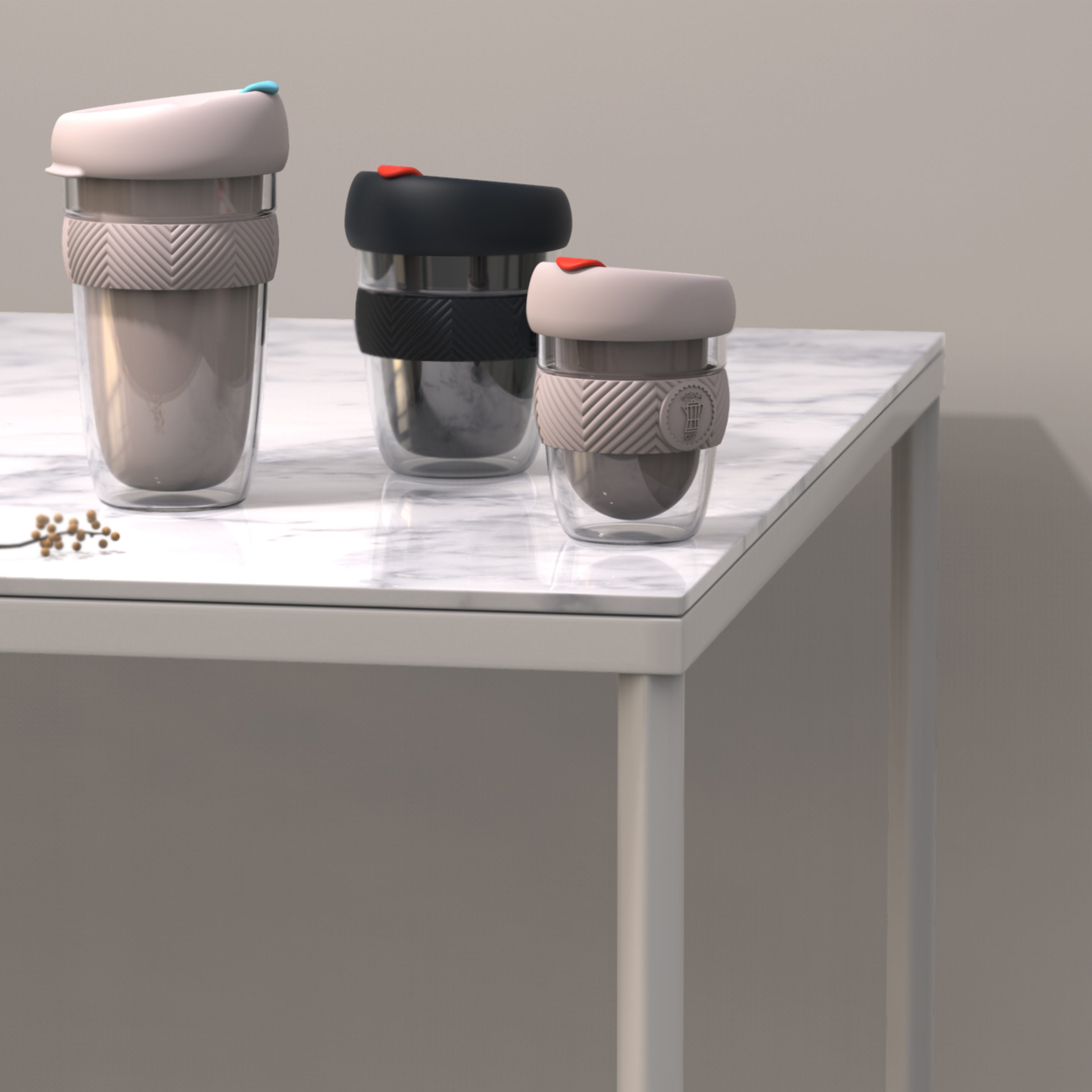 Portable，coffee cup，Greek，