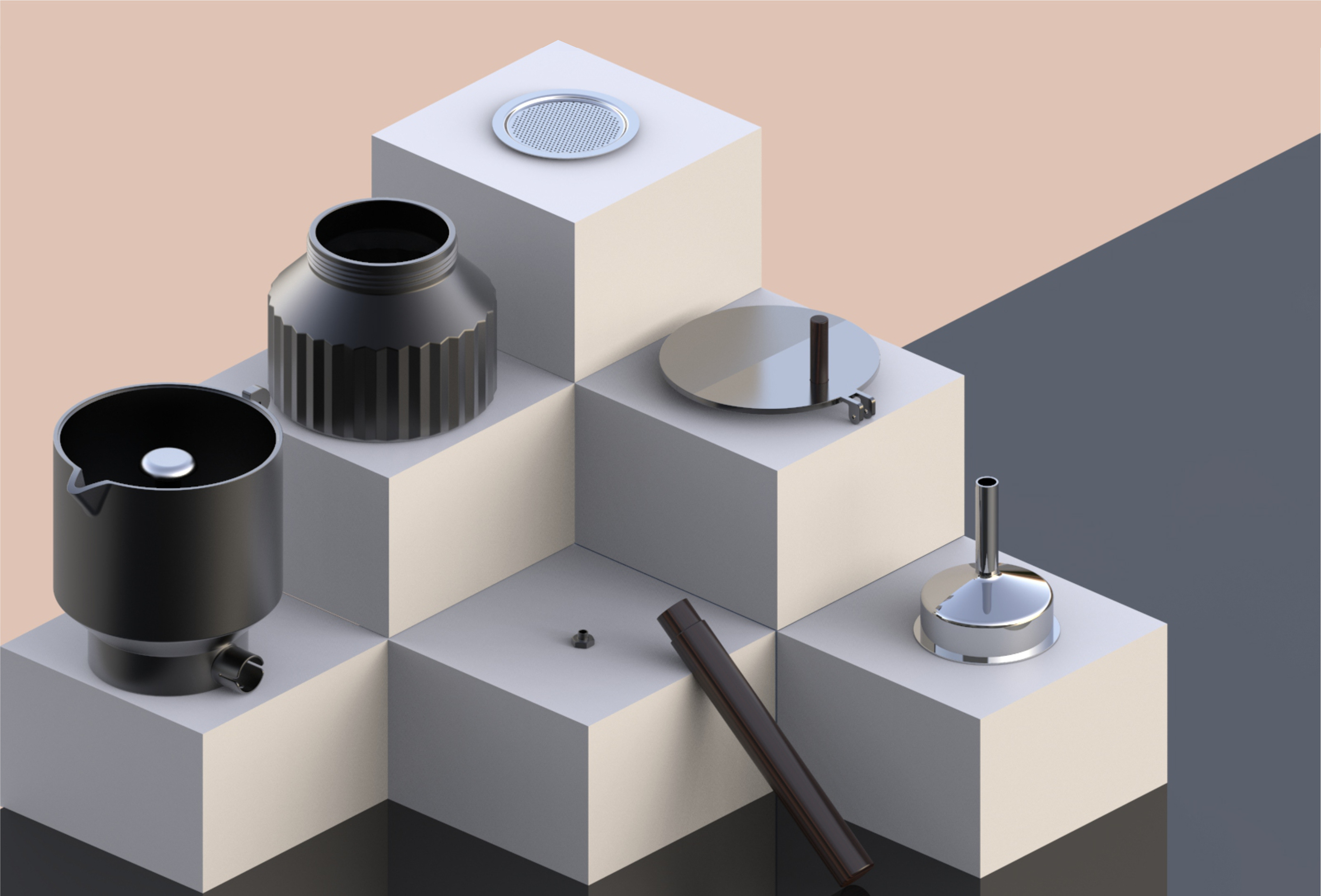 Grinding machine，Coffee，Suprematically，