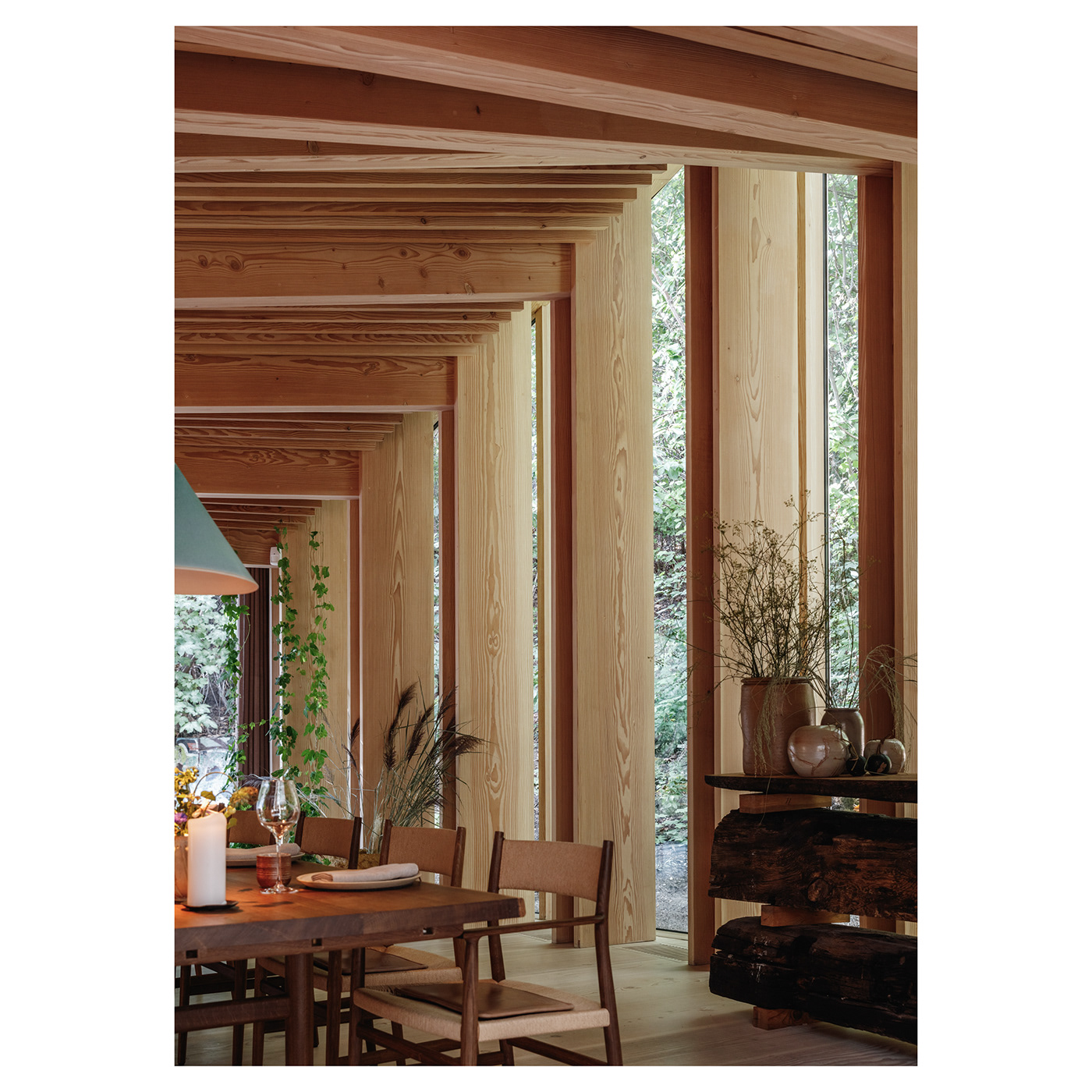 Pastoral cabin，Rural B & B，Architectural design，