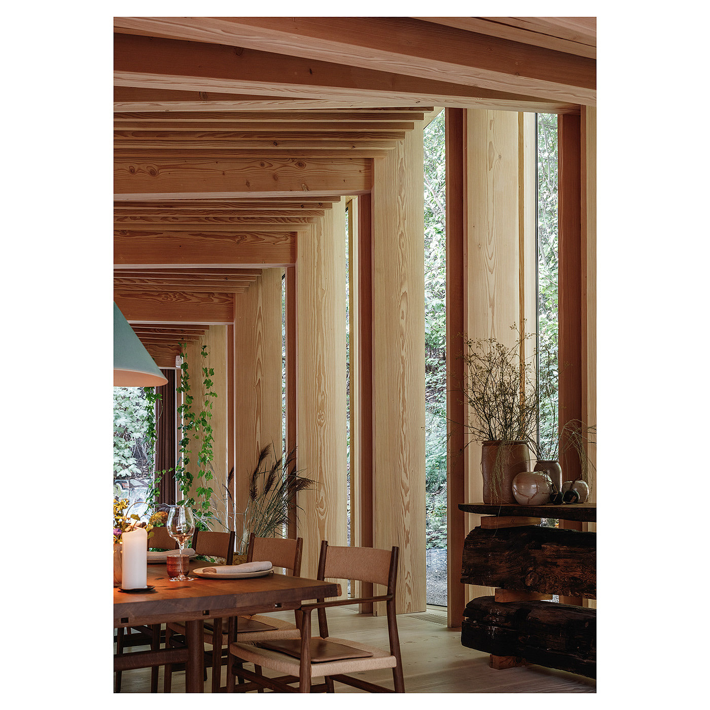 Pastoral cabin，Rural B & B，Architectural design，
