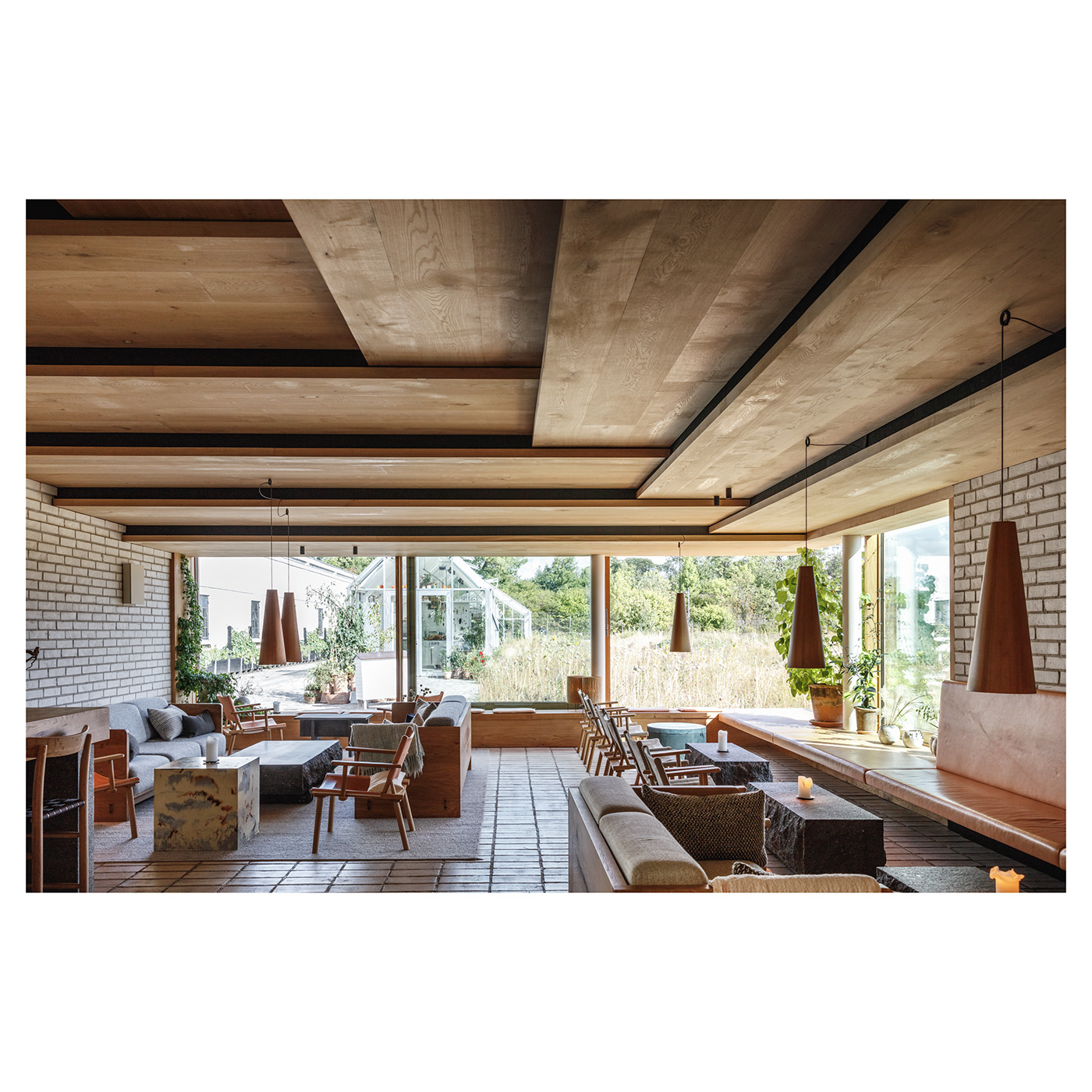 Pastoral cabin，Rural B & B，Architectural design，