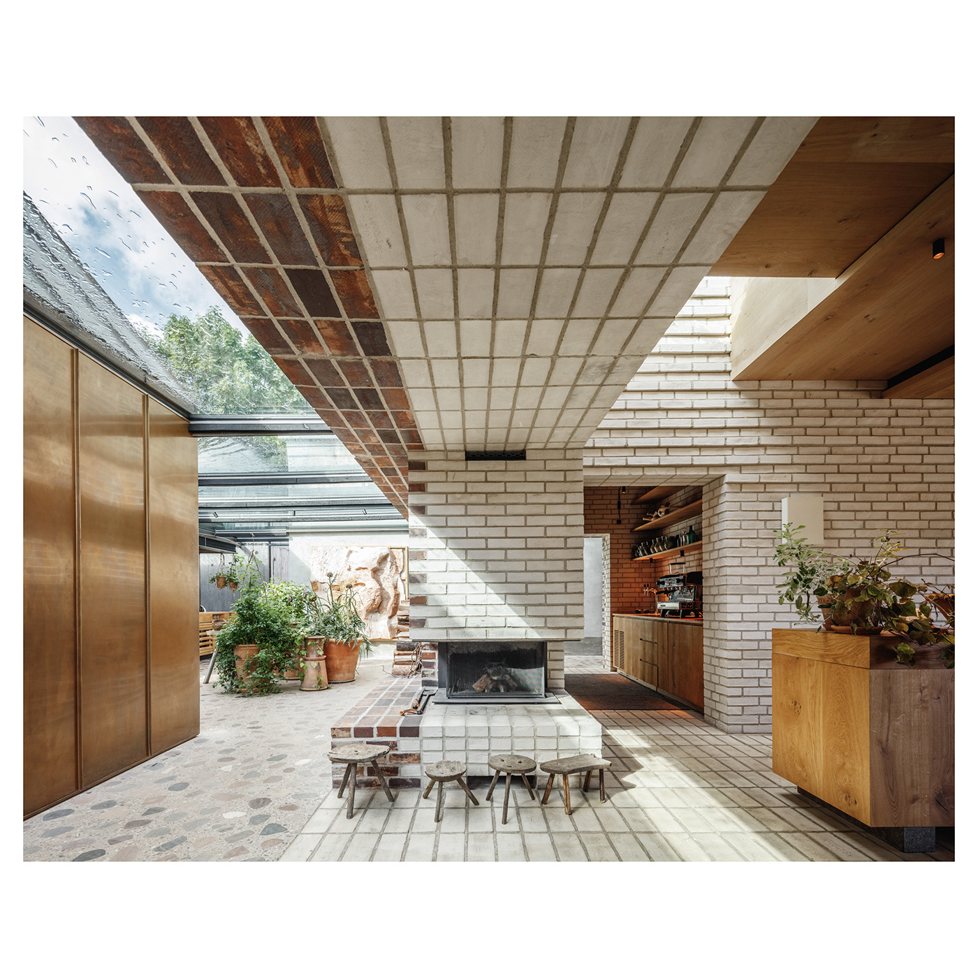 Pastoral cabin，Rural B & B，Architectural design，