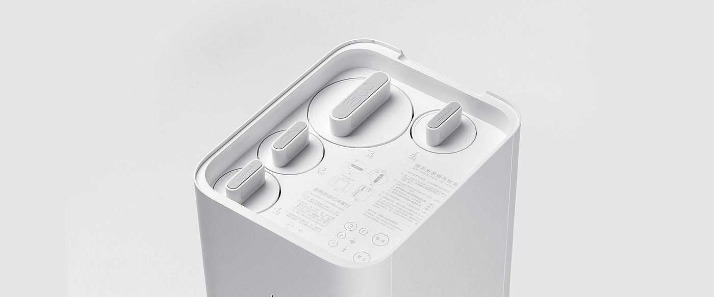 millet，Water purifier，Household appliances，400 gallon flow，Infiltration purification technology，healthy，