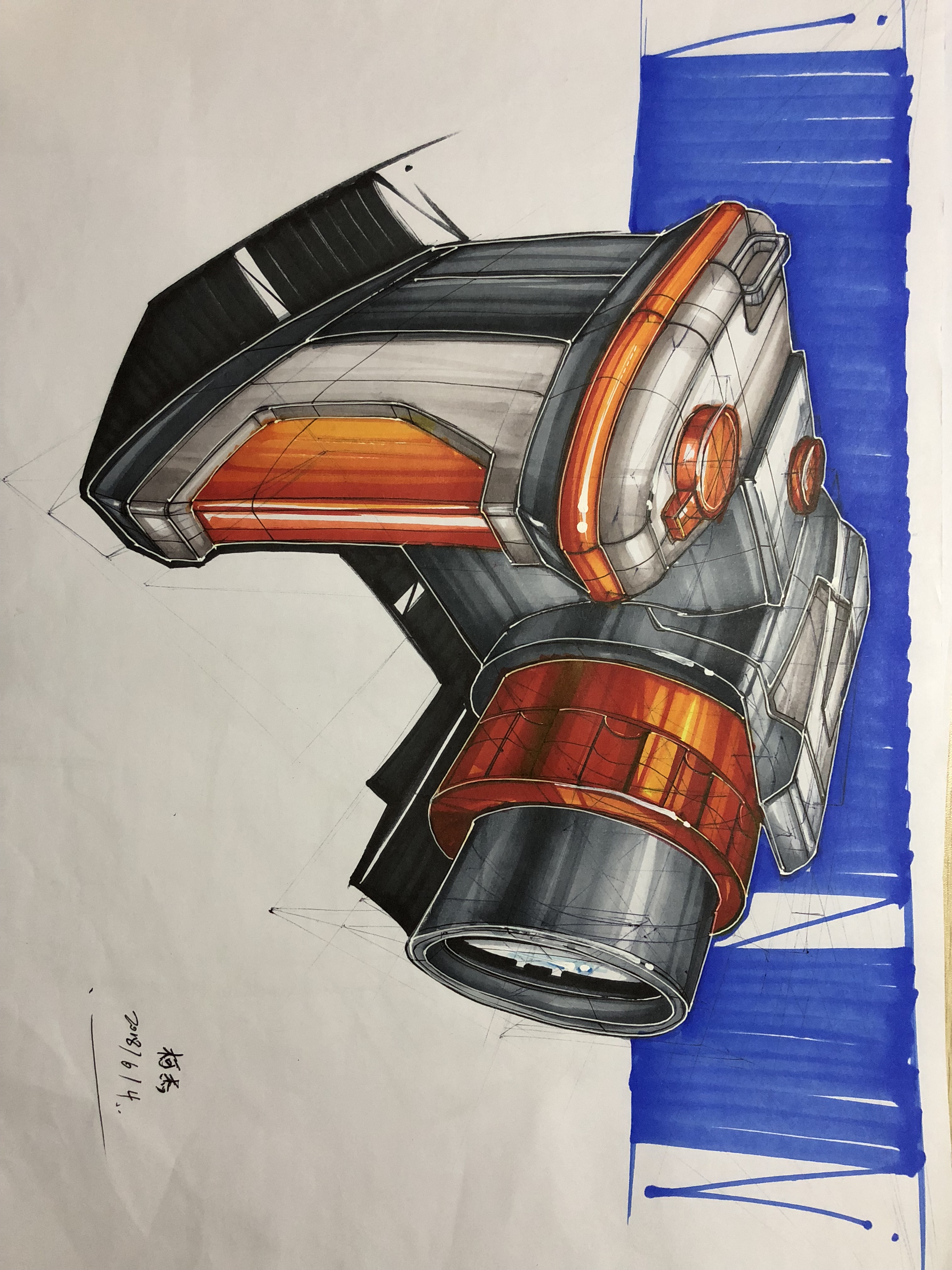 Hand drawn products，