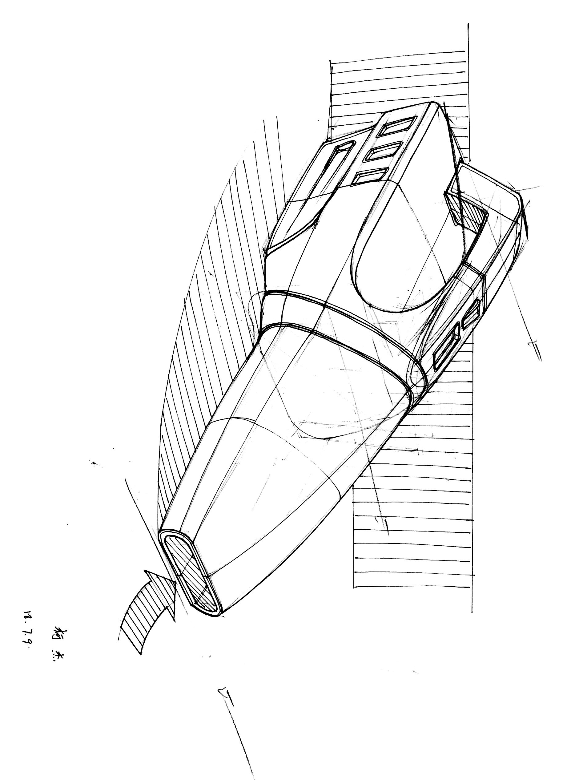 Hand drawn products，