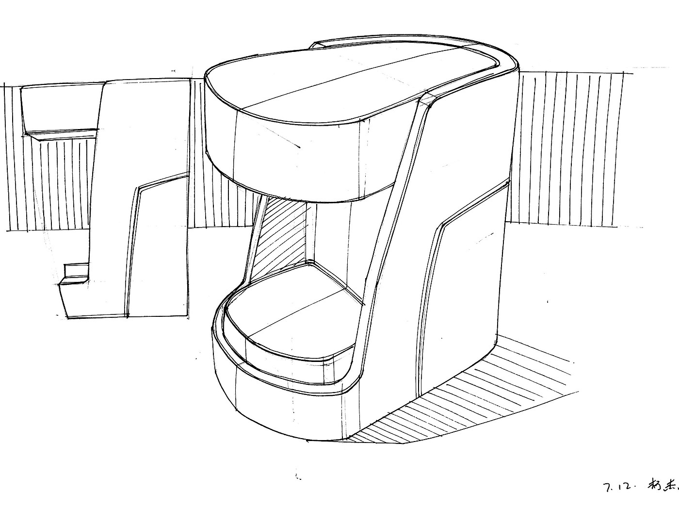 Hand drawn products，