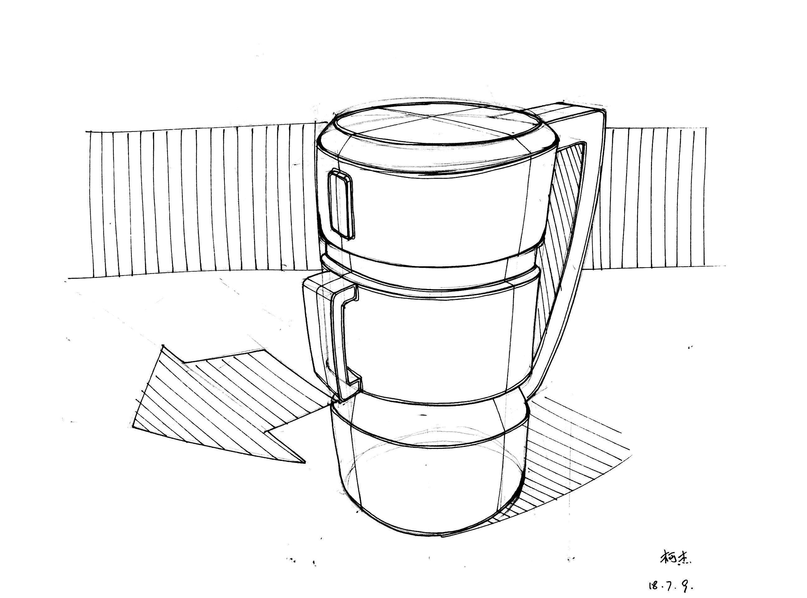 Hand drawn products，