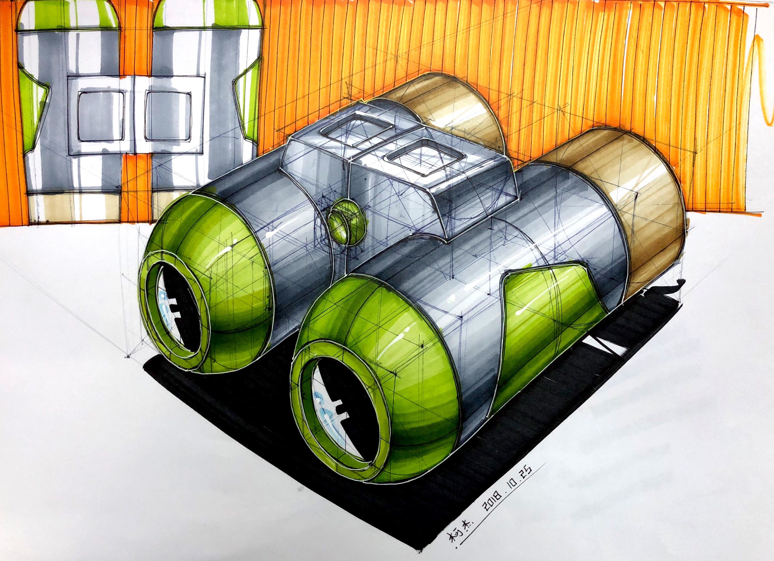 Hand drawn products，