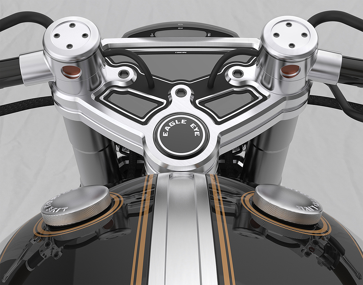 EAGLE EYE，motorcycle，conceptual design，vehicle，