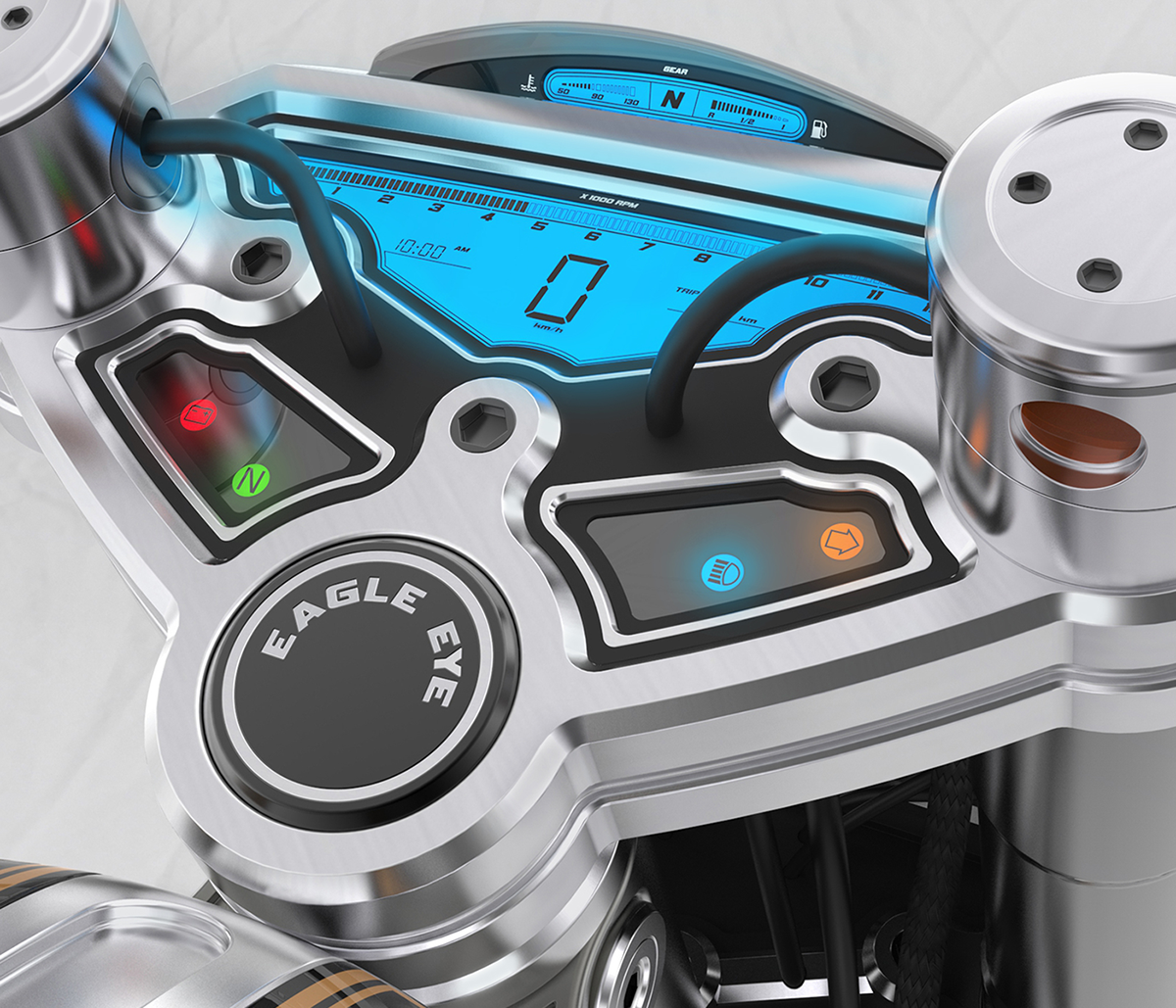 EAGLE EYE，motorcycle，conceptual design，vehicle，