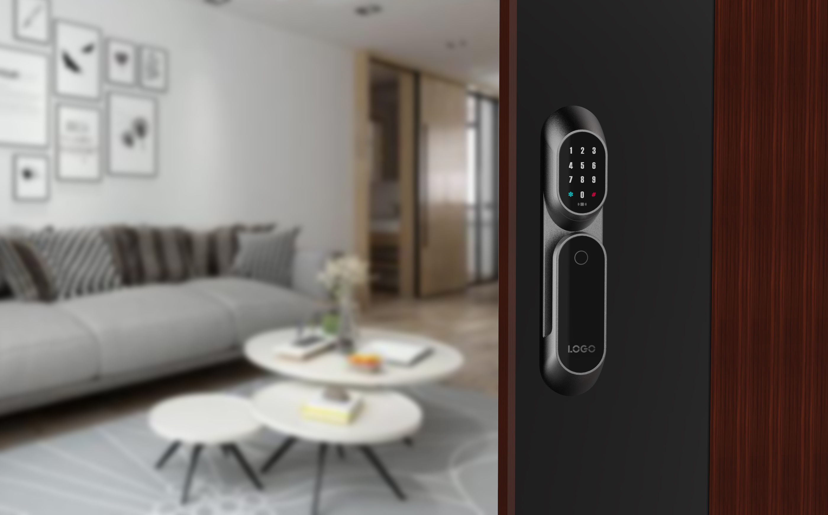 Intelligent door lock，lock，