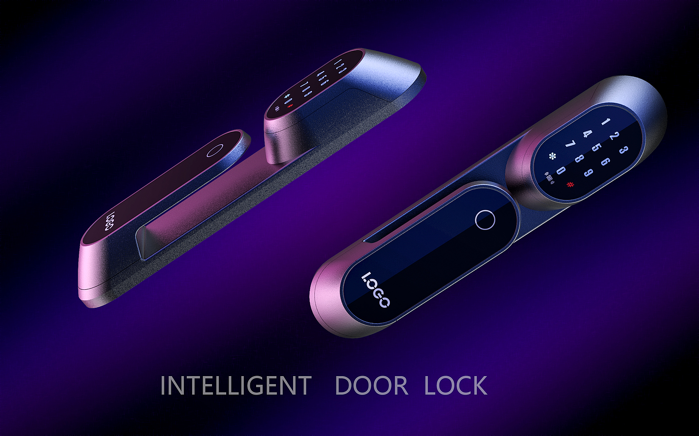 Intelligent door lock，lock，