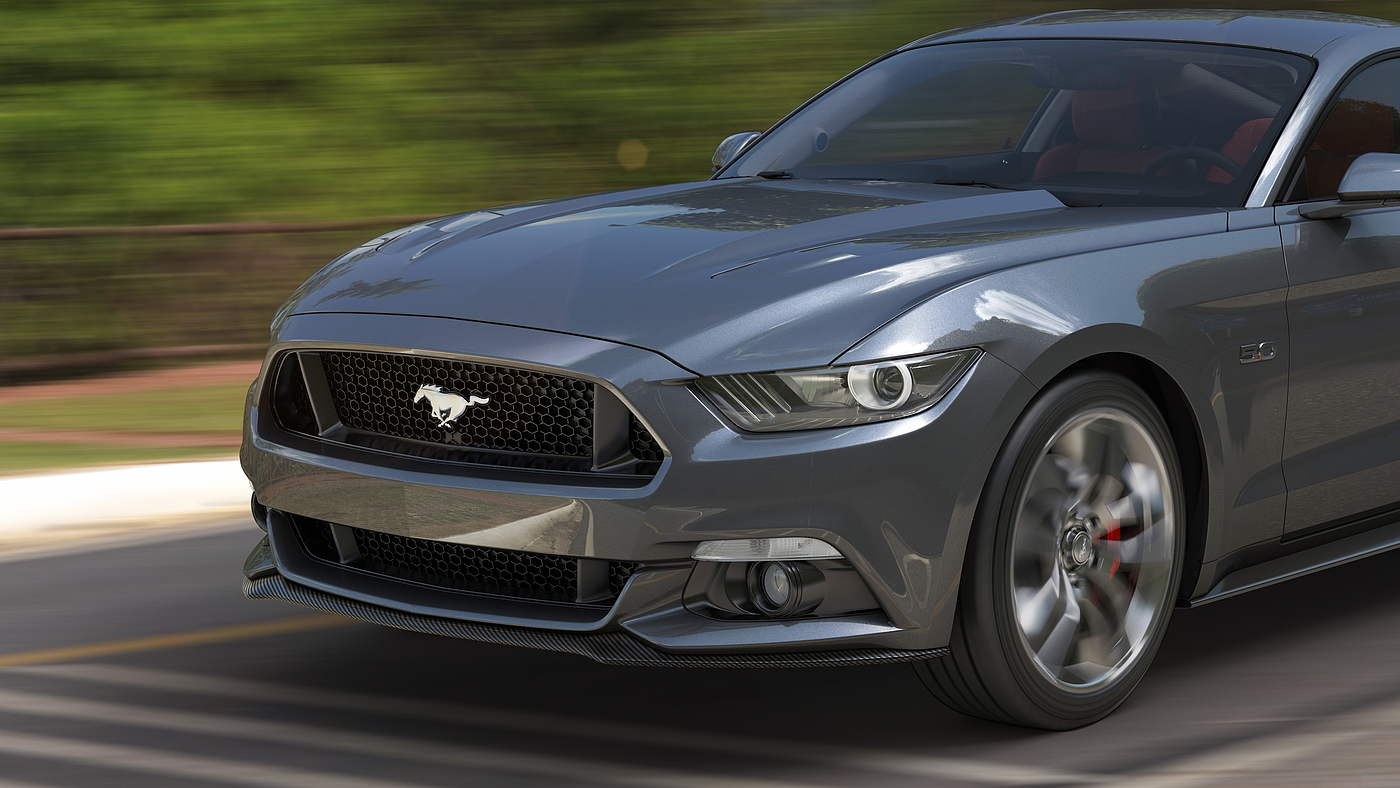 Car rendering，
