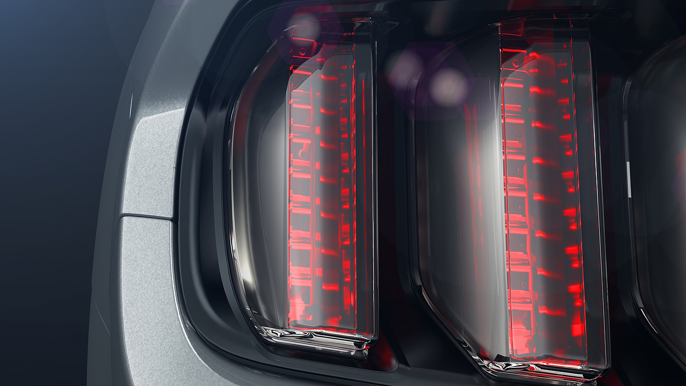 Car rendering，