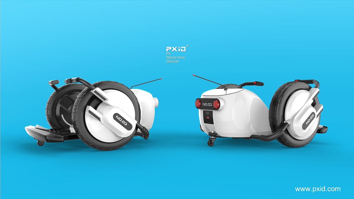 Balance car design，Scooter design，Body feeling car design，Design of elderly scooter，Design of electric scooter，Product oriented industrial design，pxid，