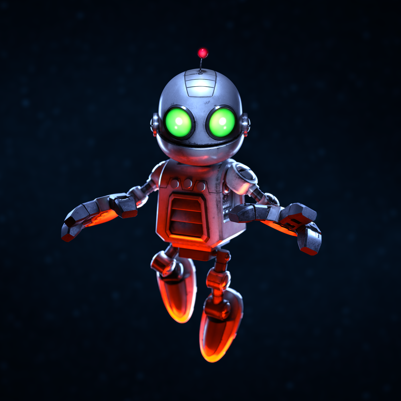 robot，Clank，luminescence，
