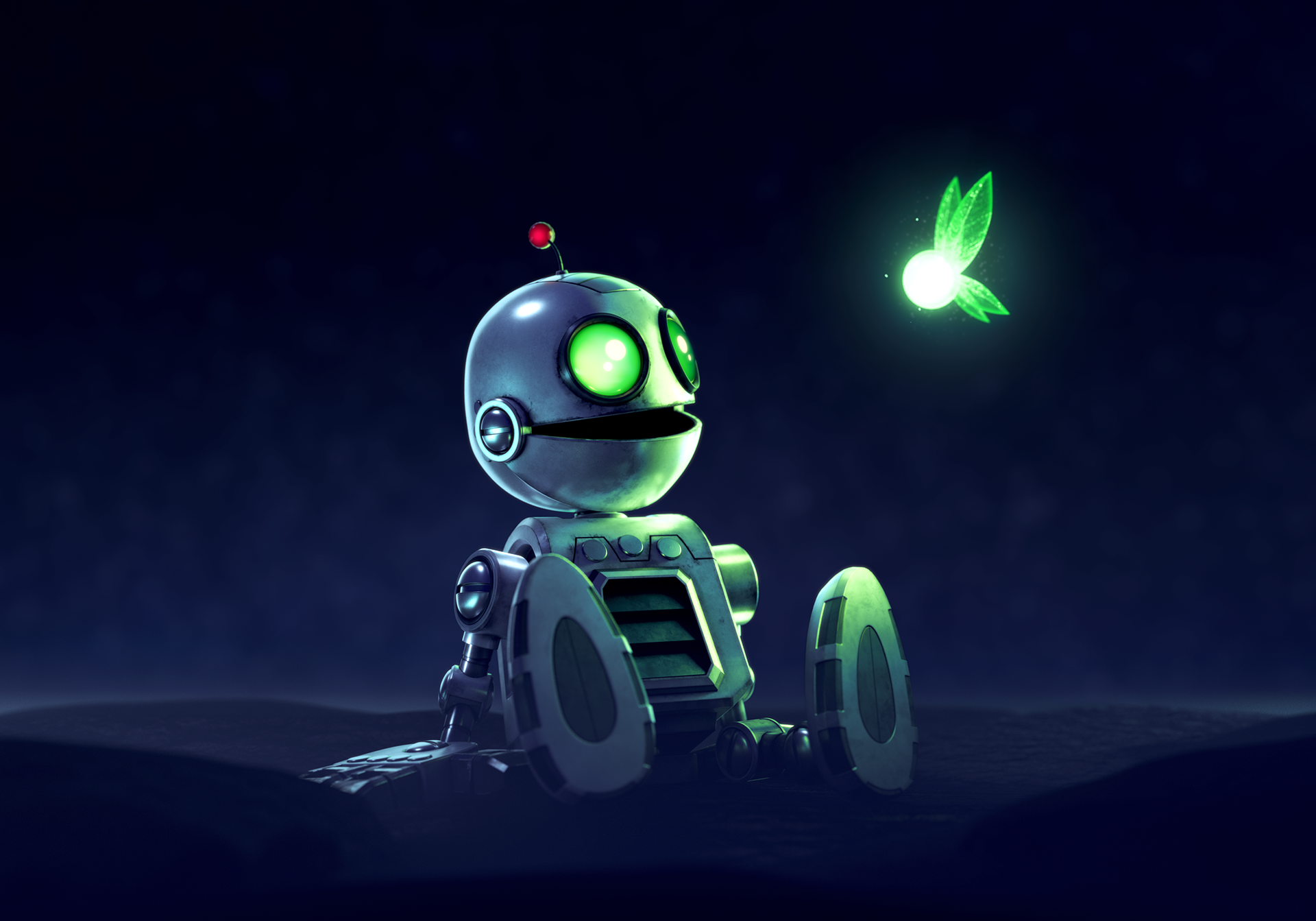 robot，Clank，luminescence，