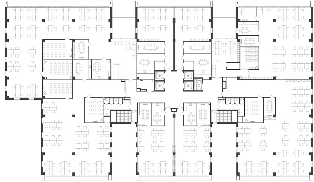Optima Plaza，Architecture，Comprehensive office building，The construction effect chart，