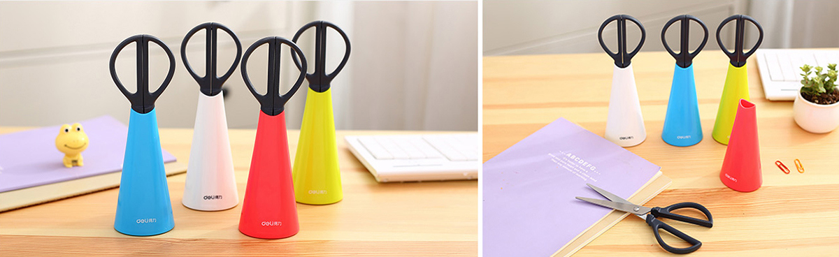 Stationery，Office Supplies，Desktop scissors，industrial design，