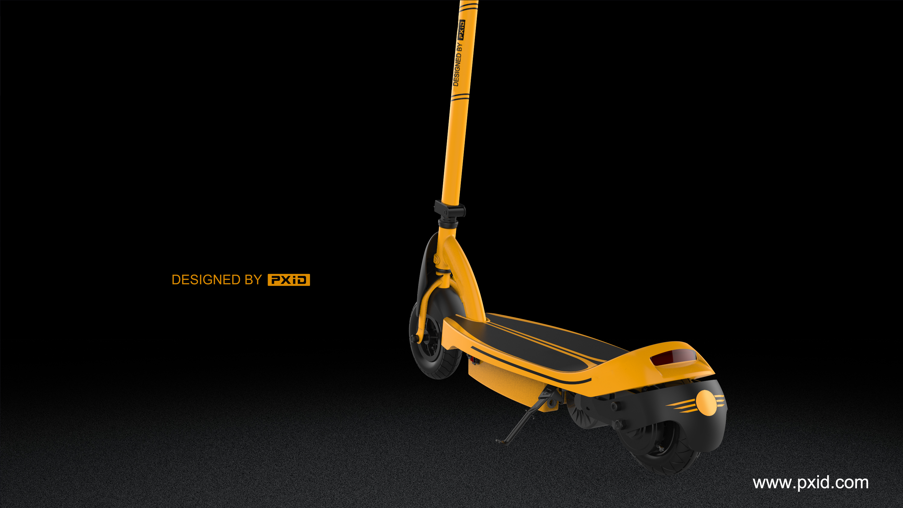pxid，Product oriented industrial design，Design of electric scooter，Body feeling car design，Design of elderly scooter，Scooter design，Balance car design，