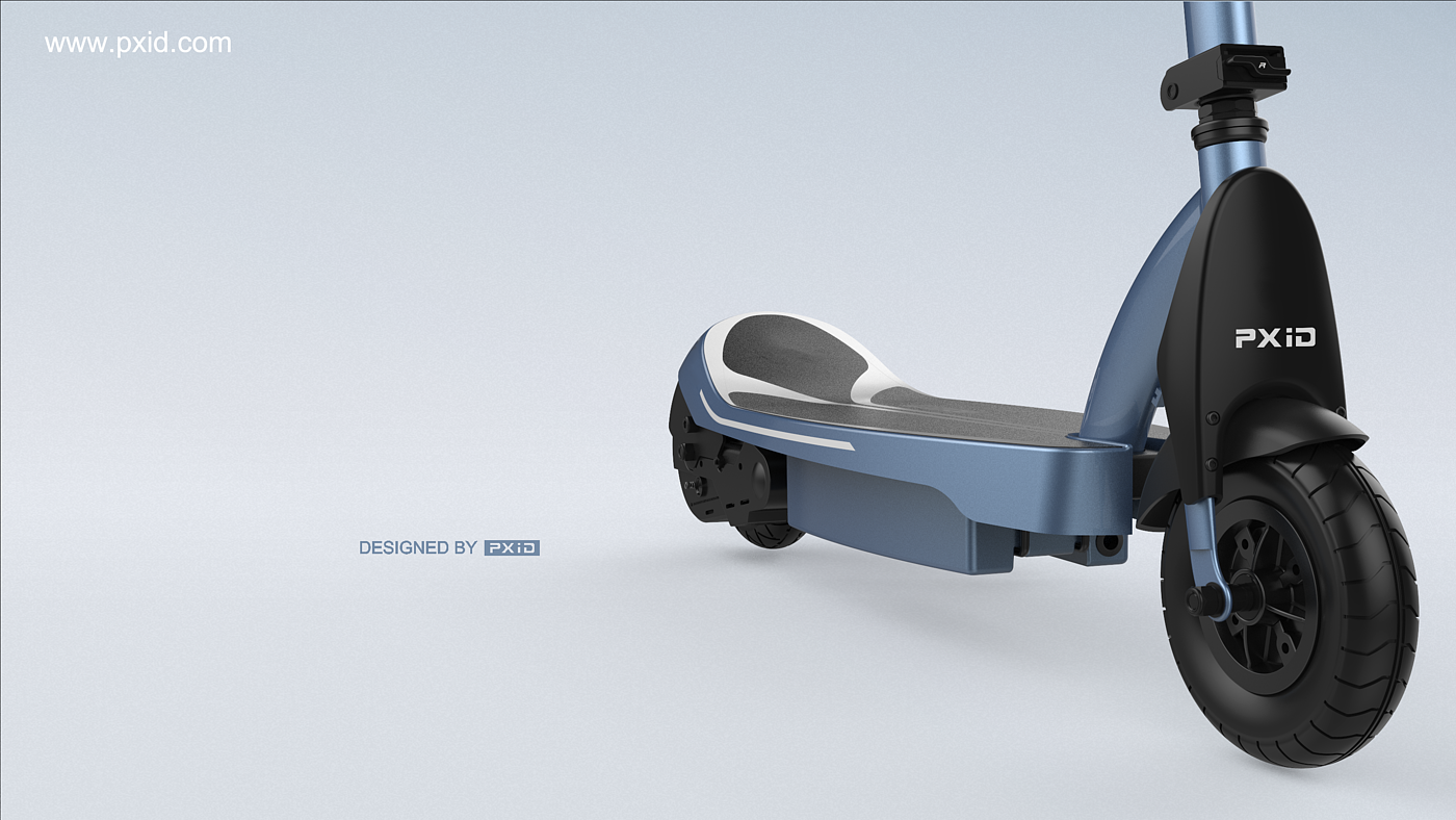 pxid，Product oriented industrial design，Design of electric scooter，Body feeling car design，Design of elderly scooter，Scooter design，Balance car design，