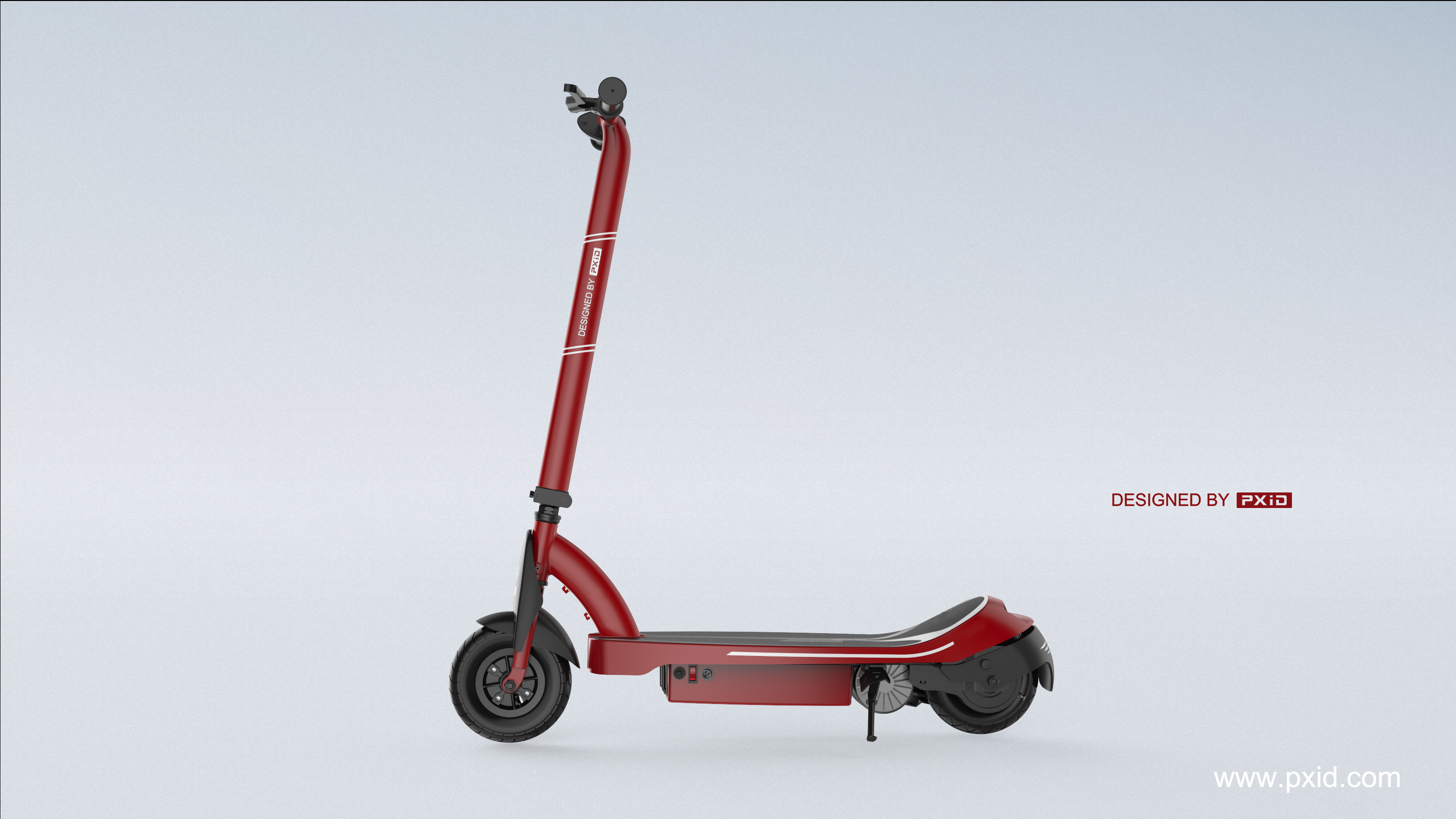 pxid，Product oriented industrial design，Design of electric scooter，Body feeling car design，Design of elderly scooter，Scooter design，Balance car design，