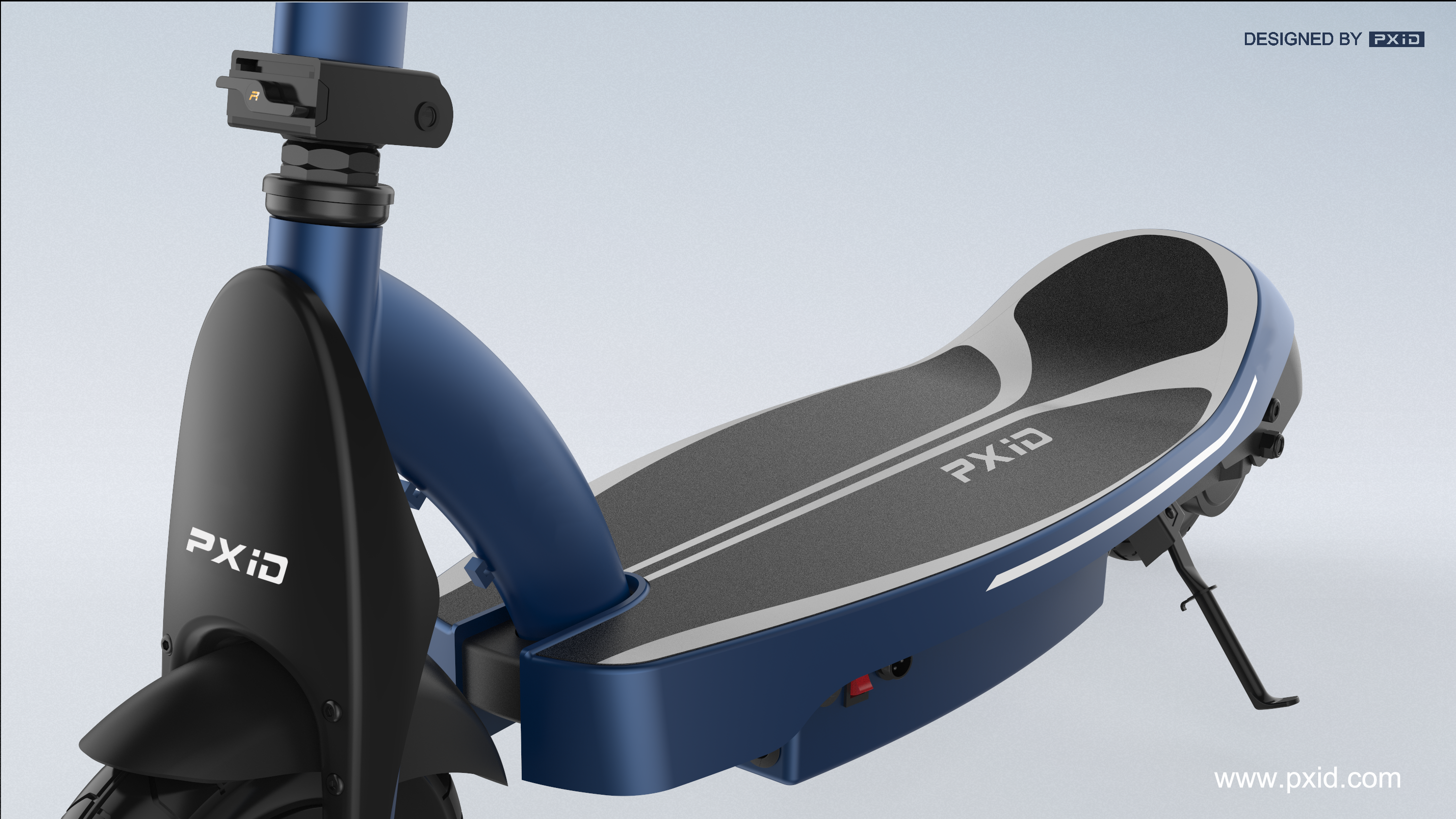 pxid，Product oriented industrial design，Design of electric scooter，Body feeling car design，Design of elderly scooter，Scooter design，Balance car design，