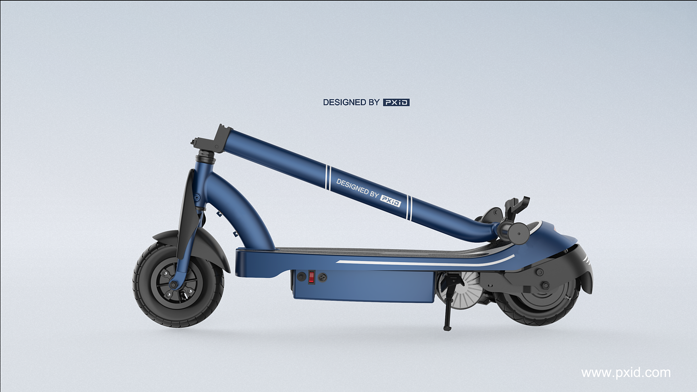 pxid，Product oriented industrial design，Design of electric scooter，Body feeling car design，Design of elderly scooter，Scooter design，Balance car design，