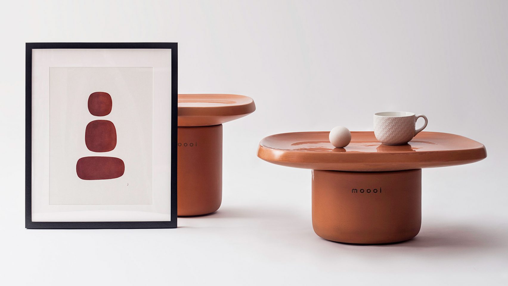 Simone Bonnani，Moooi，Coffee table，Side table，Home Furnishing，Obon，Simplicity，