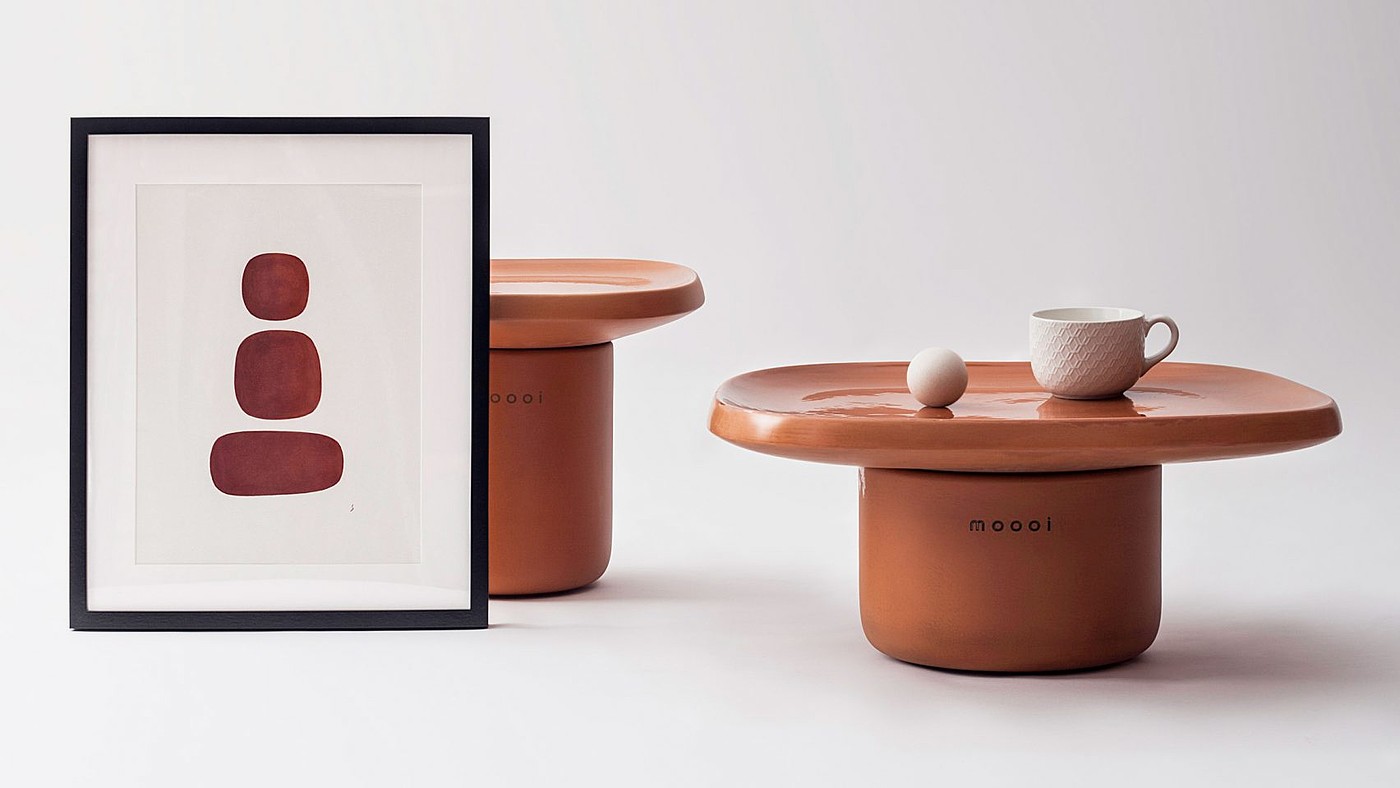Simone Bonnani，Moooi，Coffee table，Side table，Home Furnishing，Obon，Simplicity，