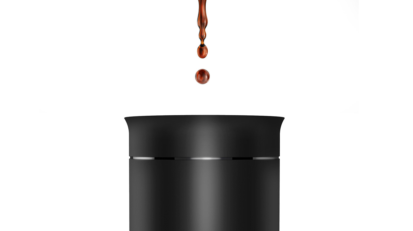 Seungwoo Yu，black，portable，Coffee machine，drop coffee，