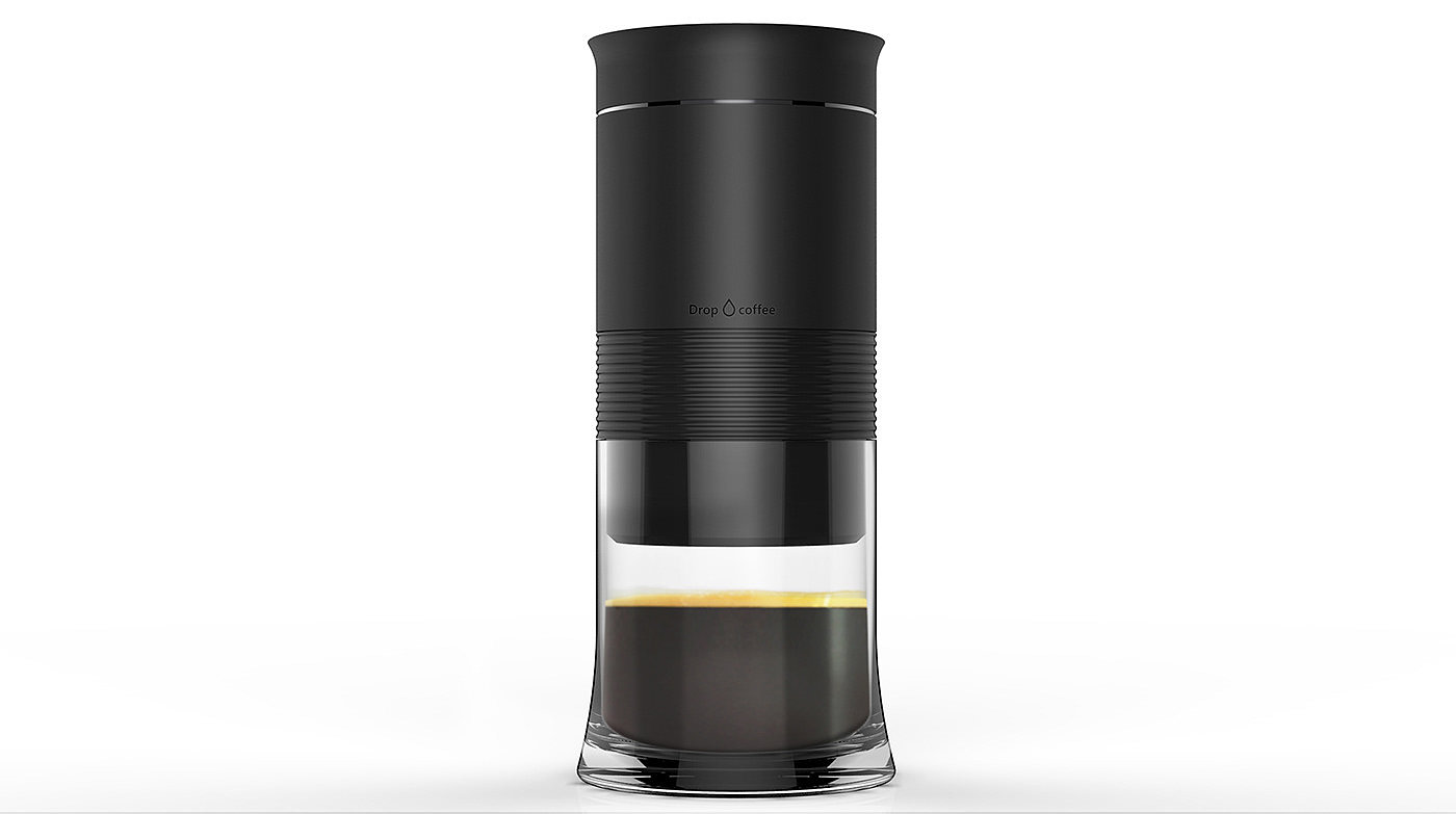 Seungwoo Yu，black，portable，Coffee machine，drop coffee，