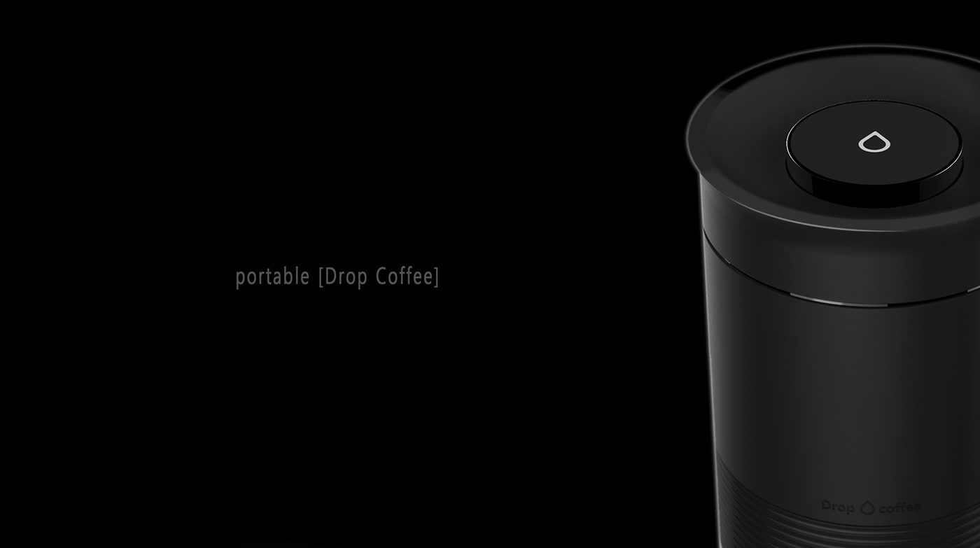 Seungwoo Yu，black，portable，Coffee machine，drop coffee，