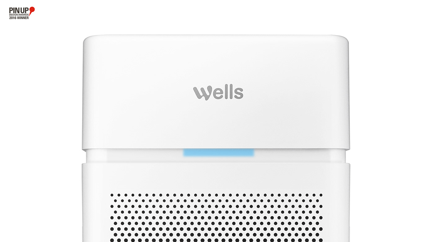 Preferences，Air Purifier，air cleaner，white，Wells，