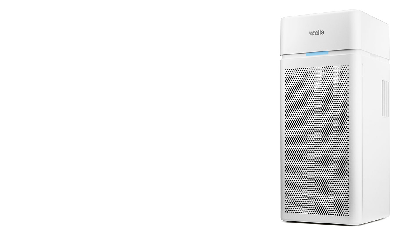 Preferences，Air Purifier，air cleaner，white，Wells，