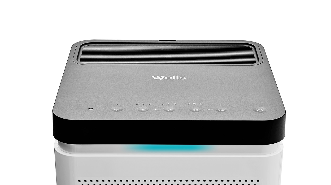 Preferences，Air Purifier，air cleaner，white，Wells，