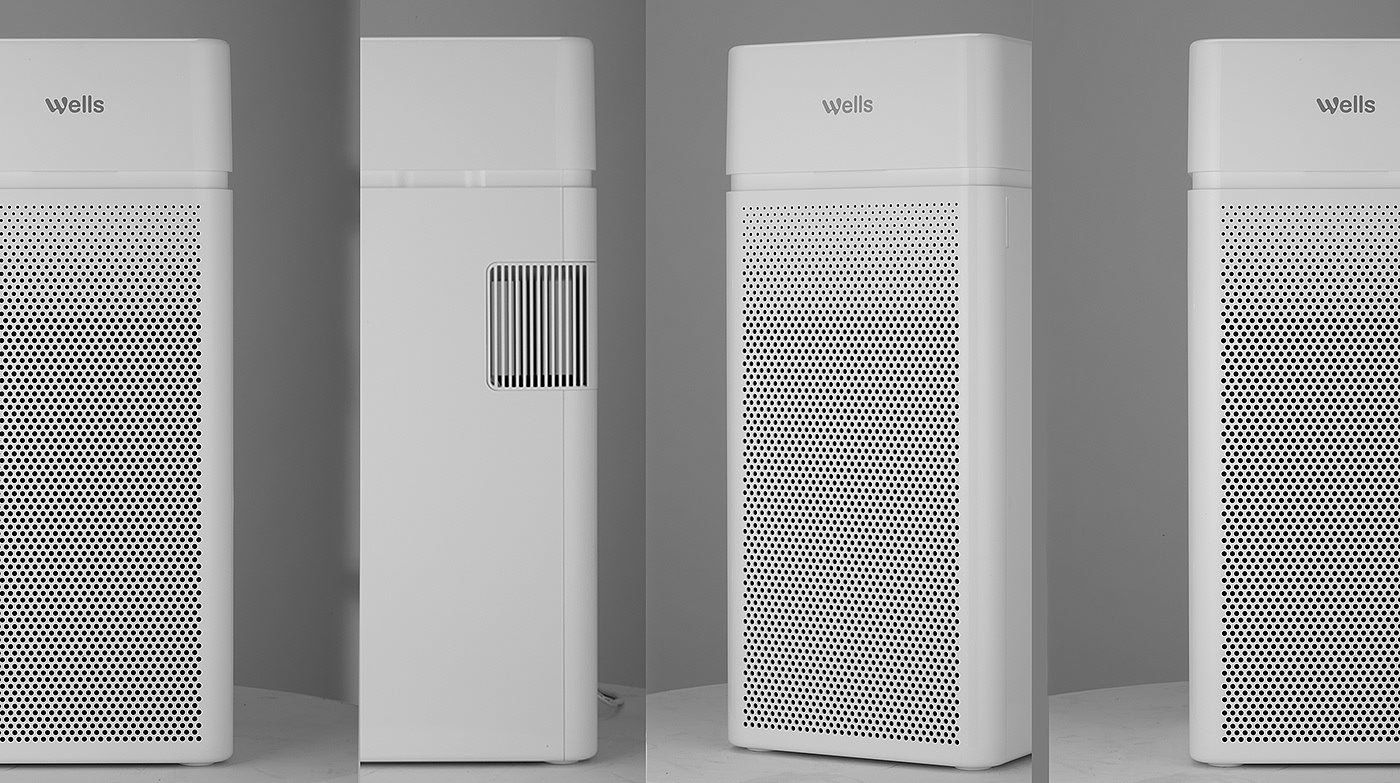 yuseungwoo，Air Purifier，空气净化器，白色，Wells，