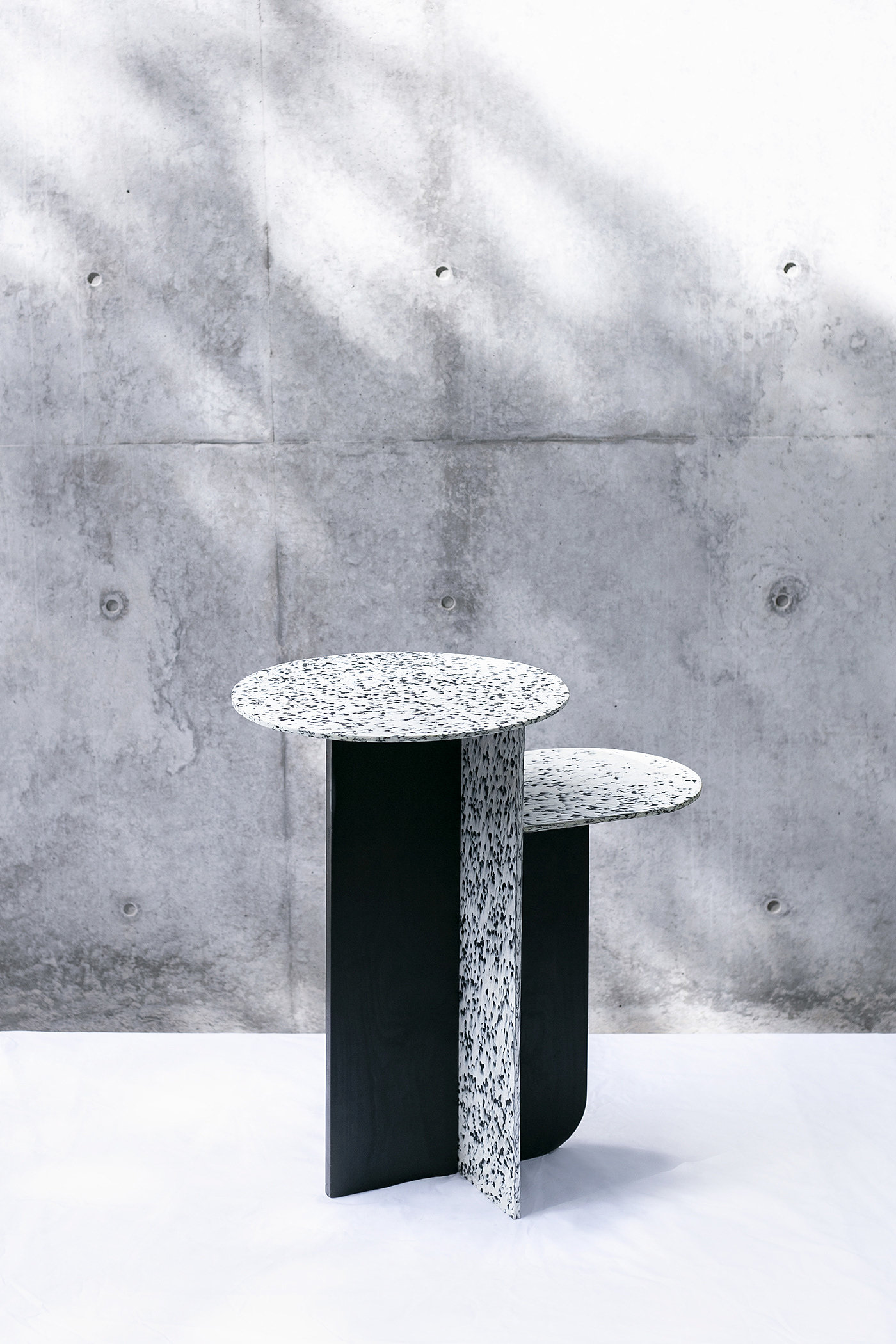 咖啡桌，回收，Terrazzo Table，