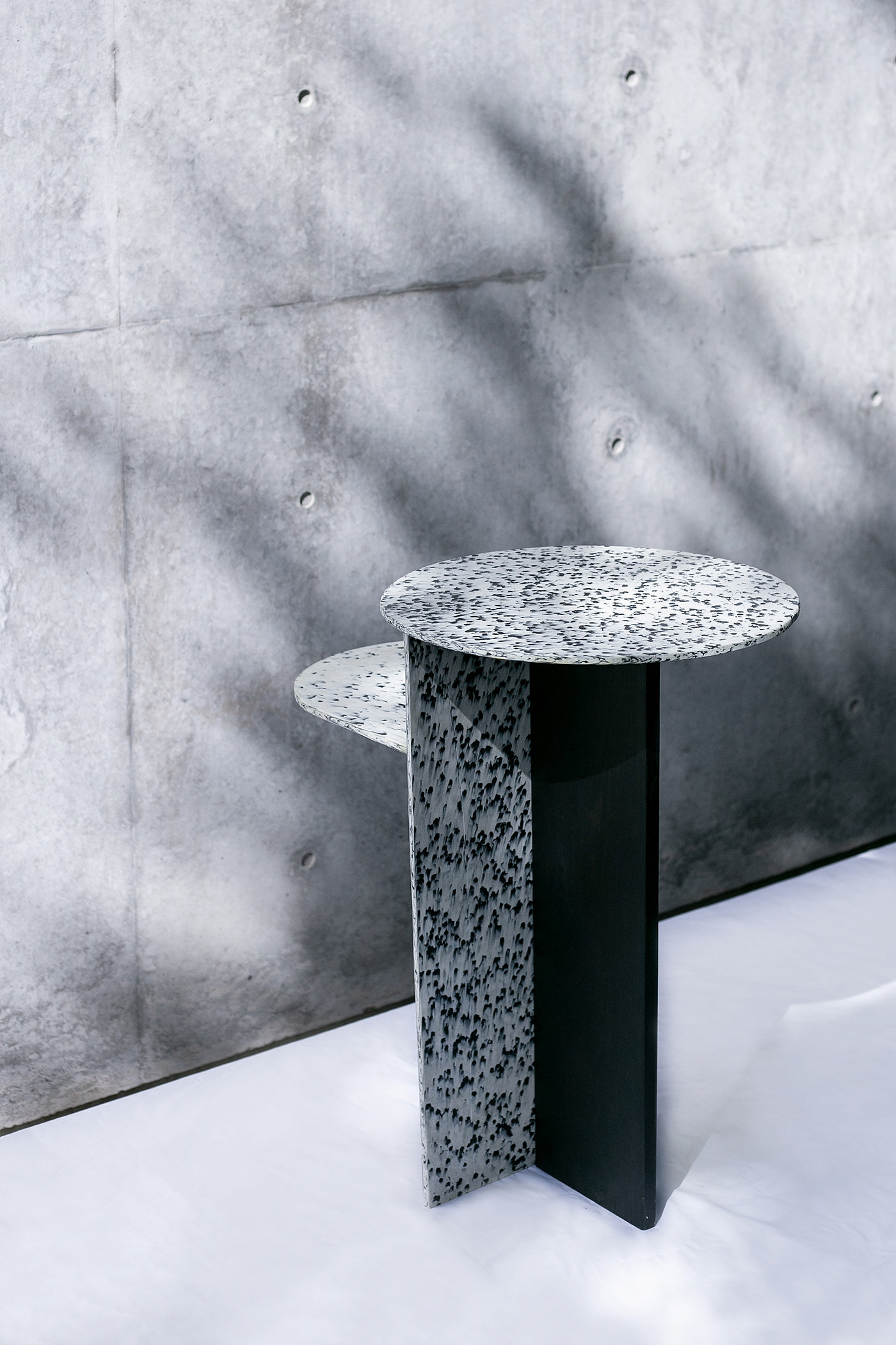 咖啡桌，回收，Terrazzo Table，