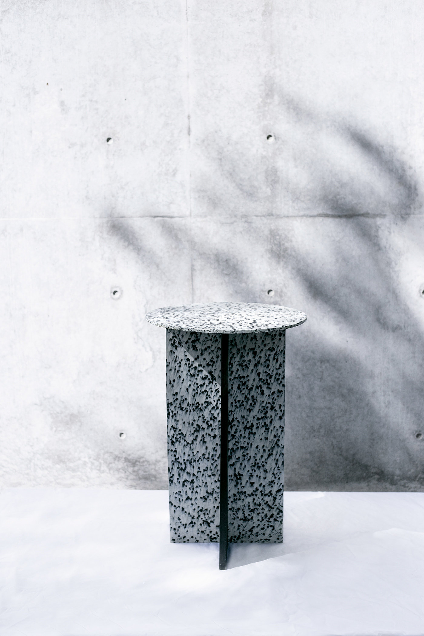 咖啡桌，回收，Terrazzo Table，