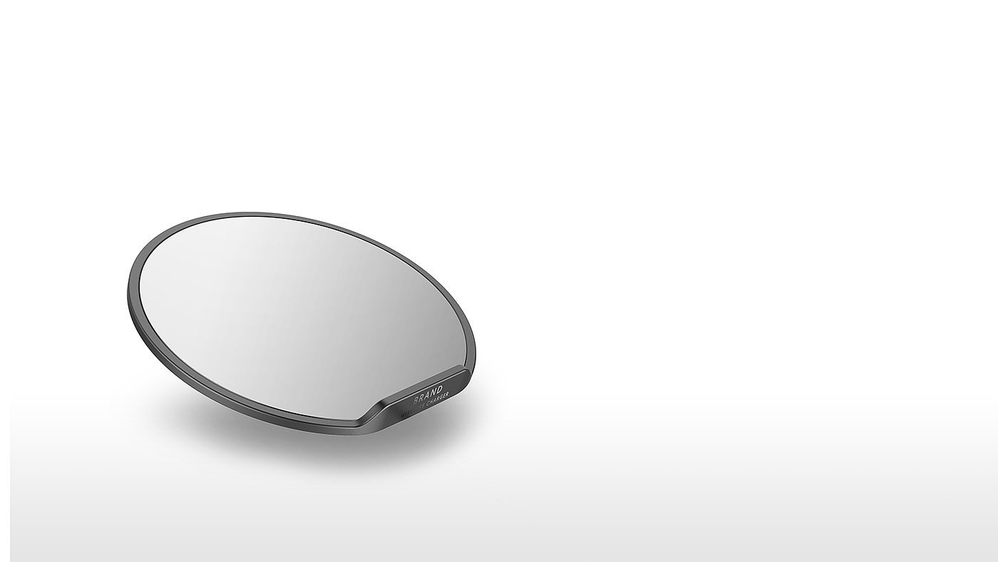 industrial design，Mirror wireless charger，