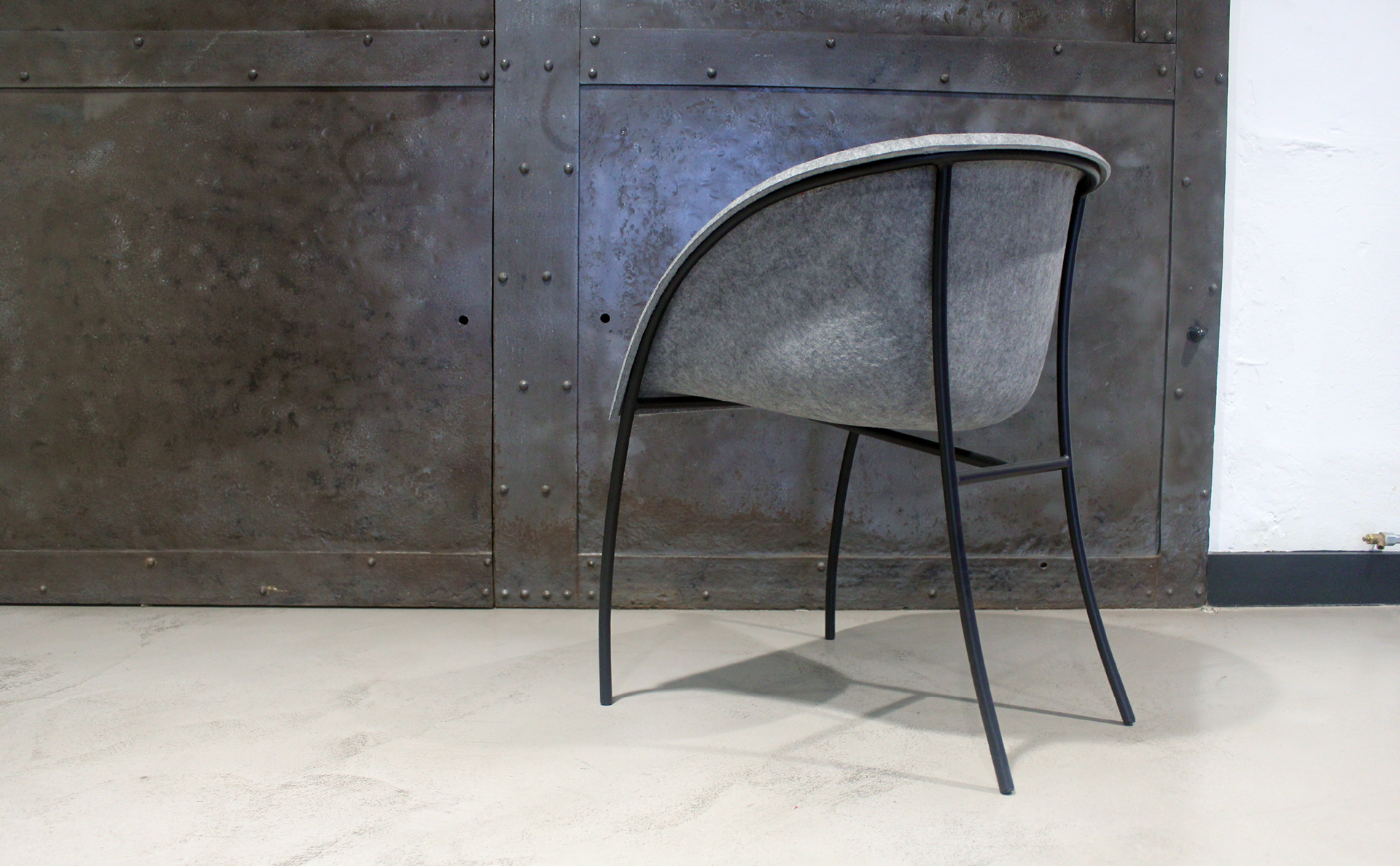 One Fifty，chair，felt，